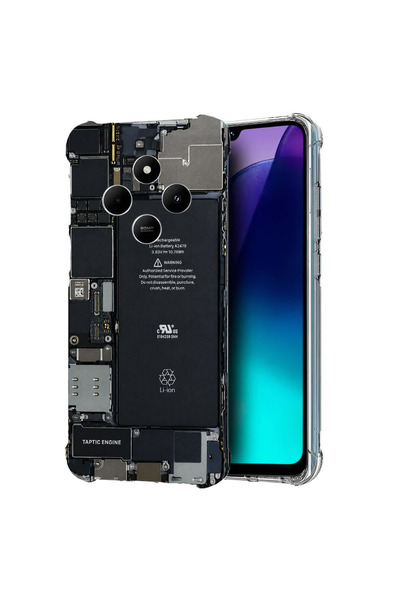 bestcase Husă Anti Shock Case For Xiaomi Redmi 14C, Circuit Board, 1913374 AS...