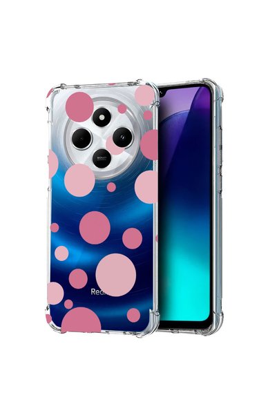 bestcase Husă Antișoc pentru Xiaomi Redmi 14C, Buline Roz, 1913374 AS 2133