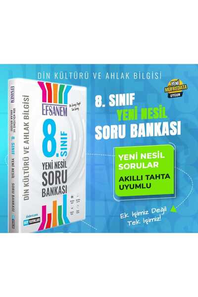 Ddy Yayınları Ddy 8.sınıf Din Kültürü Ve Ahlak Bilgisi Efsanem Yeni Nesil Sor...