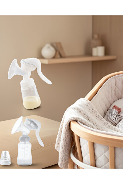 Kaliteyi Bul Taşınabilir Manuel Göğüs Pompa 180 ML Şişeli