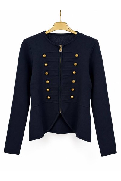 jooq Gold Button Detailed Knitwear Jacket