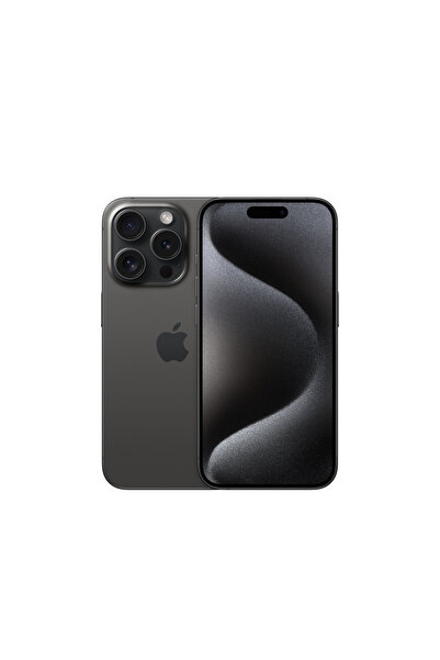 Apple iPhone 15 Pro Siyah titanyum 128GB MTUV3TU/A - Yenilio B Kalite