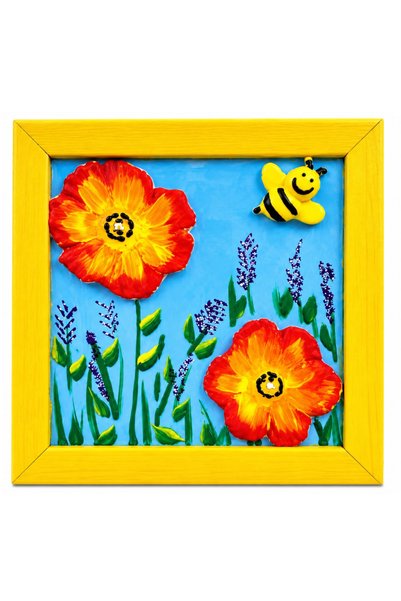 GLANCE Artebella Seramik Boyama Seti 20X20 Cm 3D-01 Set
