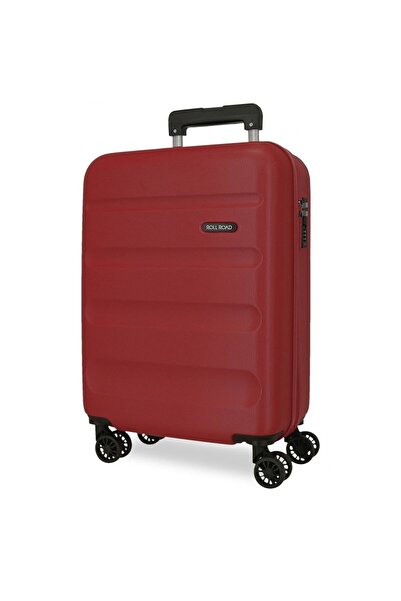 Roll Road Troler cabina Flex, ABS, 4 roti, bordo, 20x55x38 cm