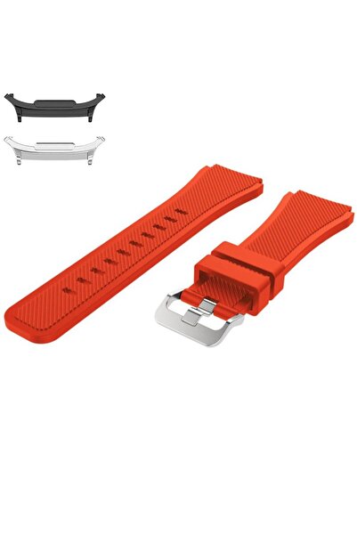 VD VERY DREAM Silicone strap compatible with Samsung Galaxy Watch9 44mm, Orange