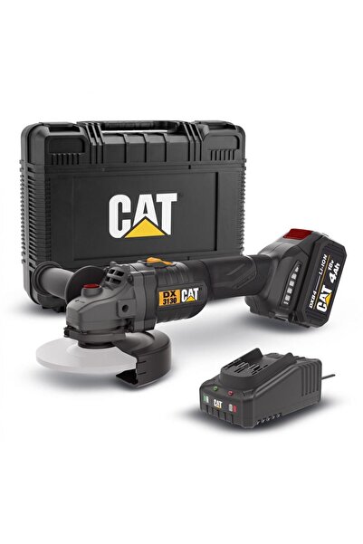 Cat DX3130 18Volt/4.0Ah 125mm Tek Akülü Kömürsüz Profesyonel Avuç Taşlama
