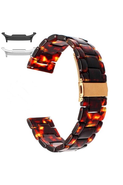 VD VERY DREAM Πολυμερές λουράκι συμβατό με Samsung Galaxy Watch9 44mm, Dark Fire