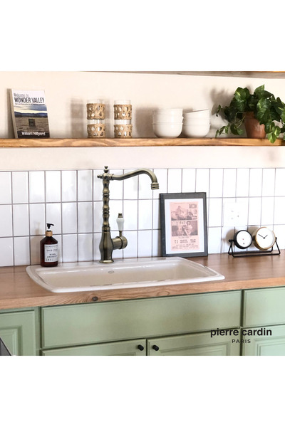 Pierre Cardin Rustic Antique Copper Swan Sink Fixture