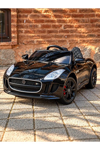 TOY CAR 12V Akülü Araba Uzaktan Kumandalı Deri Koltuklu LED Işıklı 0-6 Yaş Ço...