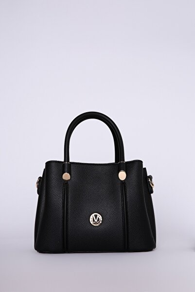Levidor Textured Shoulder and Hand Bag Black