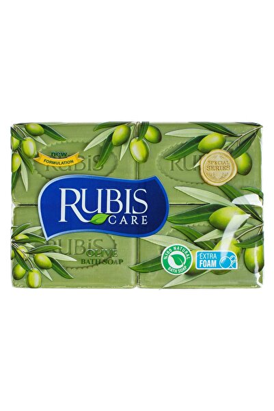 OEM Săpun de baie cu ulei de măsline Rubis Care 125g x 4 bucăți - Formulă