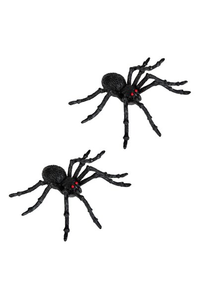 OEM 2 Păianjeni decorativi realisti din plastic negru pentru Halloween - 2 bu...