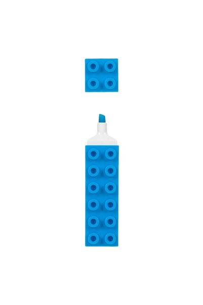 OEM Evidențiator albastru în formă de cărămidă 9.5x2x2cm