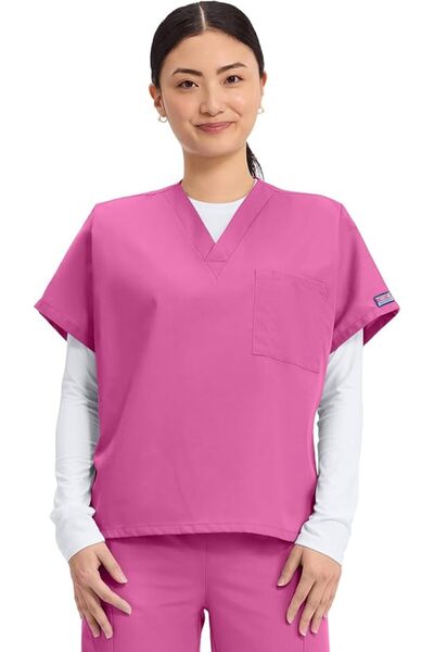 Cherokee Workwear Originals Men & Women Scrubs Top V-Neck Tunic 4777