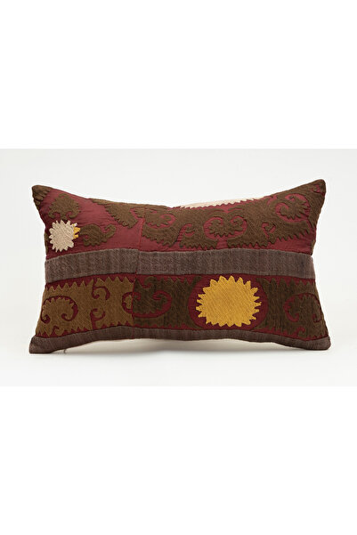 Kilim Whole Sale غطاء وسادة مصنوع من قماش سوزاني الأوزبكي، مقاس 30×50 سم