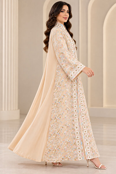 ROGINA High Class Embroidery Soft Premium Quality Women Jalabiya