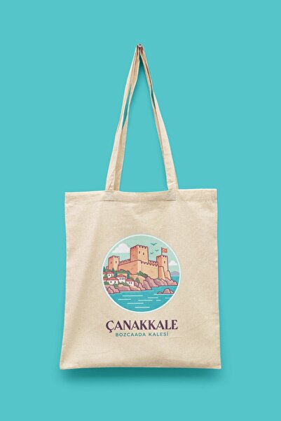 Bi Dünya Haber Bozcaada Kalesi - Çanakkale Türkiye Seriile Geantă tote Geantă...