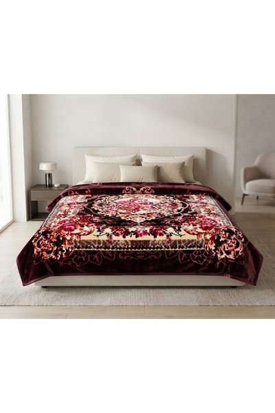 Kori Korean Original 6Kg-220X240Cm Double Velvet Winter Blanket-6Kg Korean Ne...