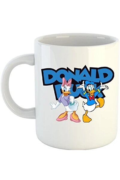 INOVATIX Cana Donald Duck Daisy Lovers Family American, albă, 330 ml