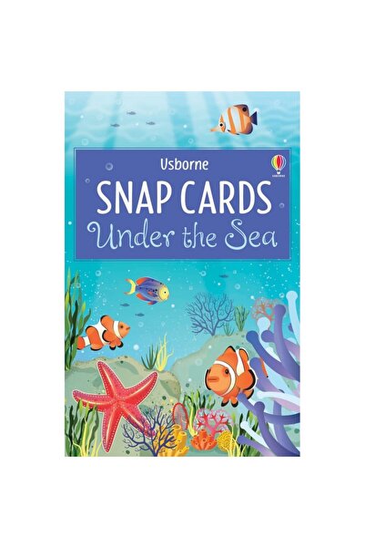 Usborne Publishing Under the Sea Snap Cards, 3 years+, Usborne