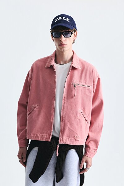VAMOSCLO Oversize Fermuar Kapama Kot Mont