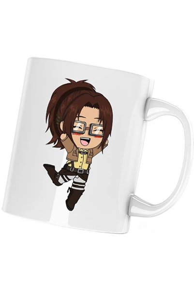 INOVATIX Cana Attack on Titan Hange Zoe AOT Anime Manga, alba, 330 ml
