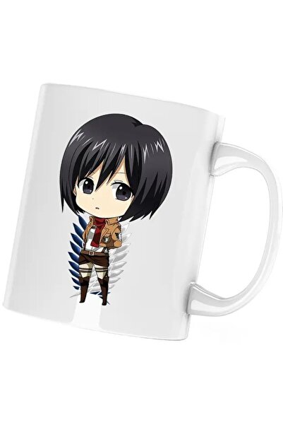 INOVATIX Cana Attack on Titan Mikasa Ackerman Stars Anime, alba, 330 ml