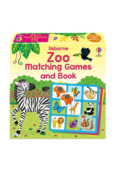 Usborne Joc de potrivire pentru copii - Jocuri de potrivire cu tematică de zo...