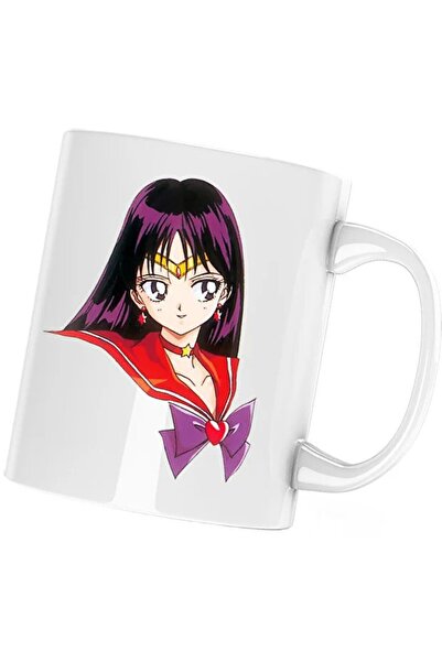 INOVATIX Cana Marte Sailor Moon Desene Animate Anime, alba, 330 ml