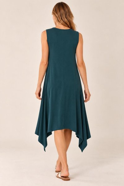 ALEXANDERGARDI Front Asymmetric Dress (B24-460 00)