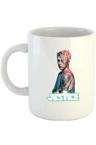 INOVATIX Cana Justin Bieber Justice Album Music Collab, albastru, 330 ml