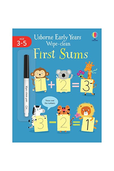 Usborne Primii adăugați cu numere – Carte de activități pentru copii de la 3 ...