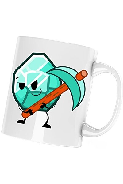 INOVATIX Cana Diamond Miner Build Minecraft, alba, 330 ml