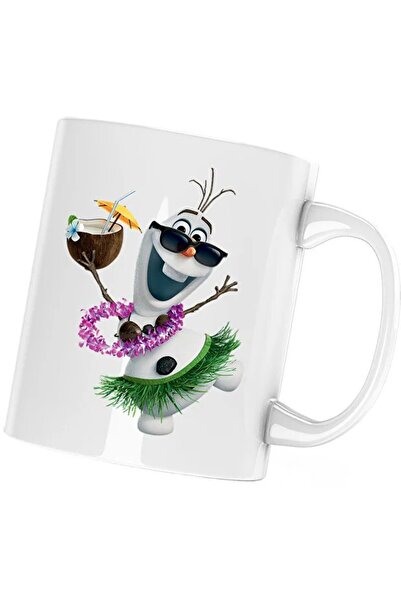 INOVATIX Cana Elsa Frozen Olaf Tiktok Star Hula, alba, 330 ml