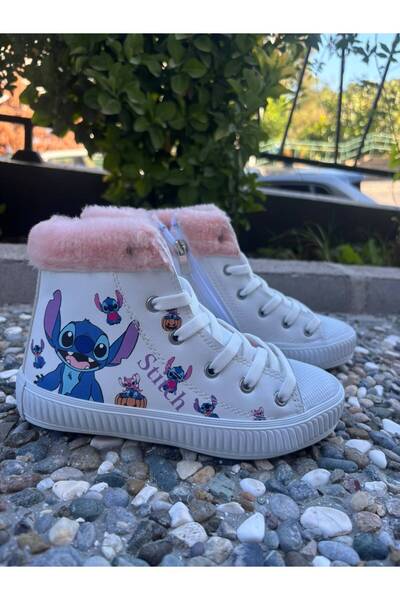 STICH Момичешки пухкави маратонки (ЛАЙТЛЕЙС, размери 31-36)