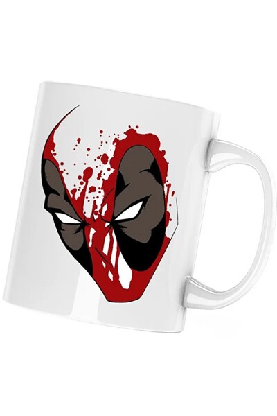 INOVATIX Cana Deadpool Ninja Mask Marvel, alba, 330 ml