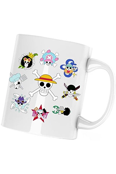 INOVATIX Cana One Piece All Crew Logo Embleme, λευκό, 330 ml
