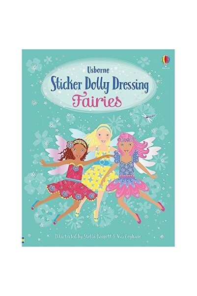Usborne Children's Book - Sticker Dolly Dressing Fairies