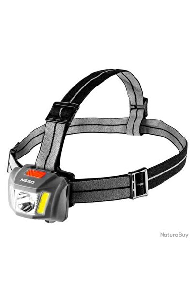 Brand. Lampă frontală NEBO Einstein 250 lumeni, rezistență la apă IPX4