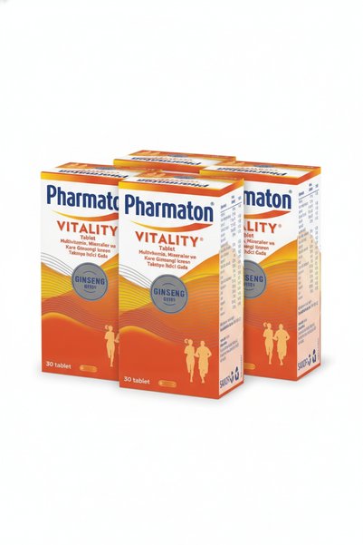 Pharmaton Vitality 30 Tablets Set of 4