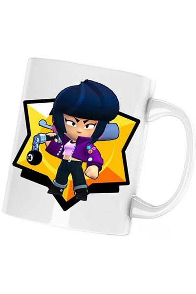 INOVATIX Cana Bibi Brawl Stars, alba, 330 ml
