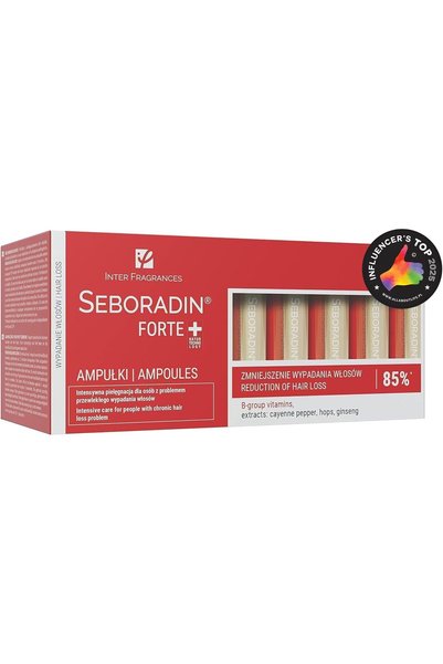 Seboradın أمبولة للجنسين، لجميع أنواع الشعر، 6 مل، لمنع تساقط الشعر وتقويته و...