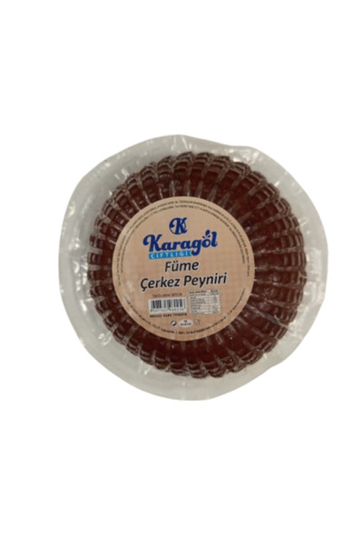 KARAGÖL Taze Yarım Yağlı Füme Çerkez Peyniri 350Gr-400Gr Arası (isli peynir)