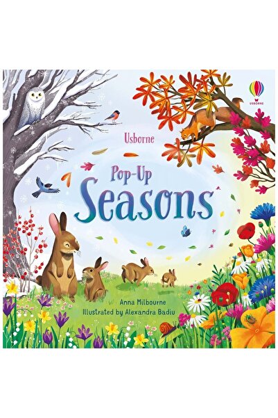 Usborne Sezoane Pop-Up – Carte pentru copii de 3+ ani