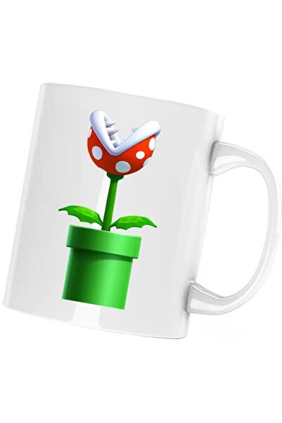 INOVATIX Cana Carnivore Plant Super Mario Bros Βιντεοπαιχνίδι, alba, 330 ml