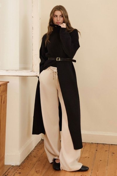 Şule Giyim Eliss Angora Cardigan Black
