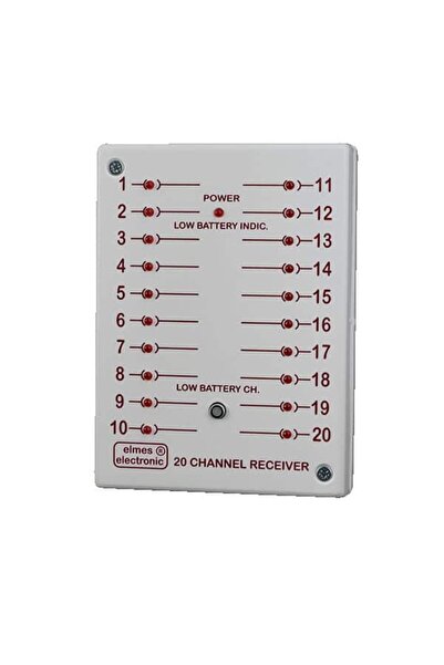Generic Brand ELMES Δέκτης (Υπερετερόδυνος) 20 κανάλια 433.92MHz με 20 εξόδου...