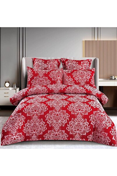 Johnny Home Set Lenjerie Pat Dublu din Jacquard Finet Deluxe, cu Elastic, 6 p...