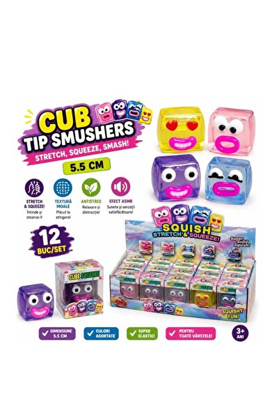 Generic Brand Jucărie Squishy Antistres TIP CUB FACE DOG CULOARE RANDOM-Jucăr...