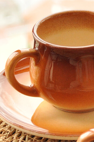 M'art Home Sipahi Brown 2-Person Coffee Cup 150 Ml.